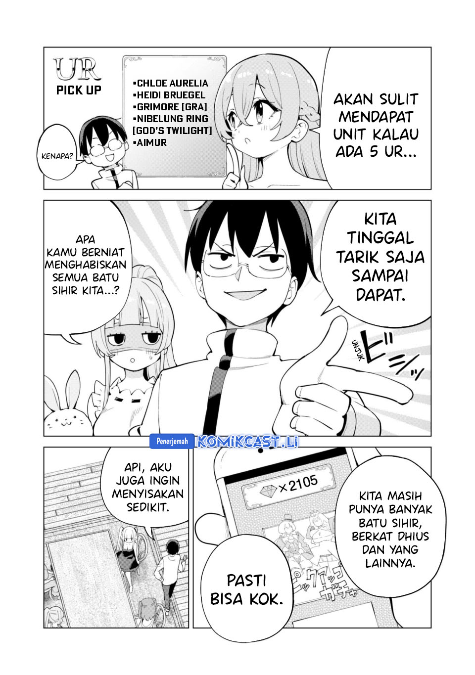 Gacha wo Mawashite Nakama wo Fuyasu Saikyou no Bishoujo Gundan wo Tsukuriagero Chapter 74 - halaman 6