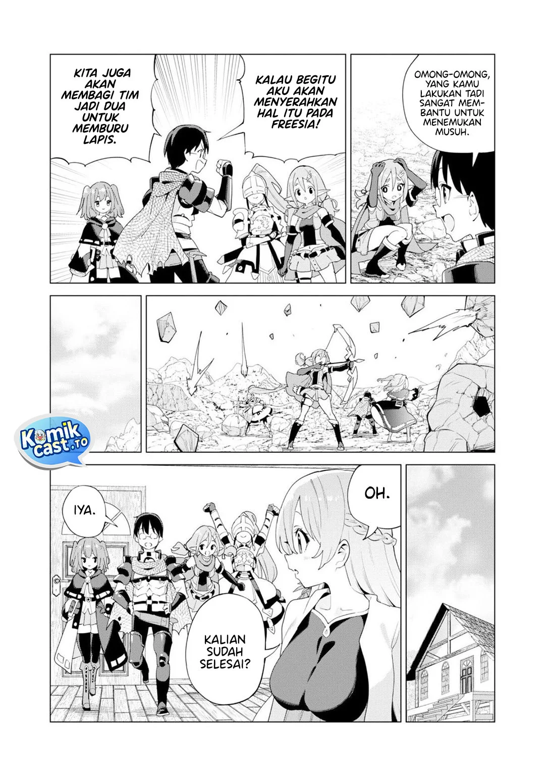 Gacha wo Mawashite Nakama wo Fuyasu Saikyou no Bishoujo Gundan wo Tsukuriagero Chapter 76 - halaman 3
