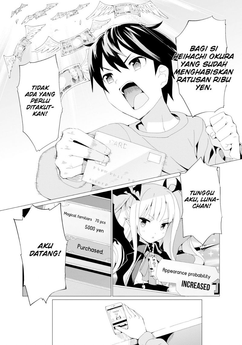 Gacha wo Mawashite Nakama wo Fuyasu: Saikyou no Bishoujo Gundan wo Tsukuriagero the Comic Chapter 1 - halaman 8