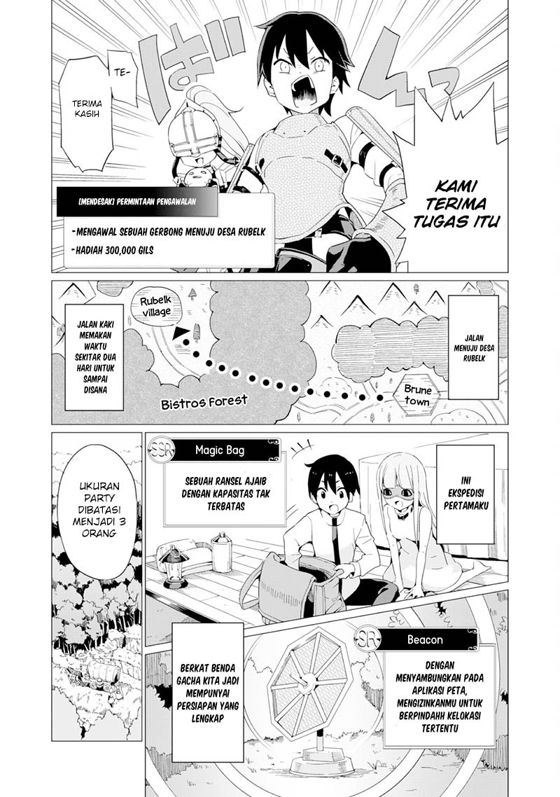 Gacha wo Mawashite Nakama wo Fuyasu: Saikyou no Bishoujo Gundan wo Tsukuriagero the Comic Chapter 4 - halaman 13