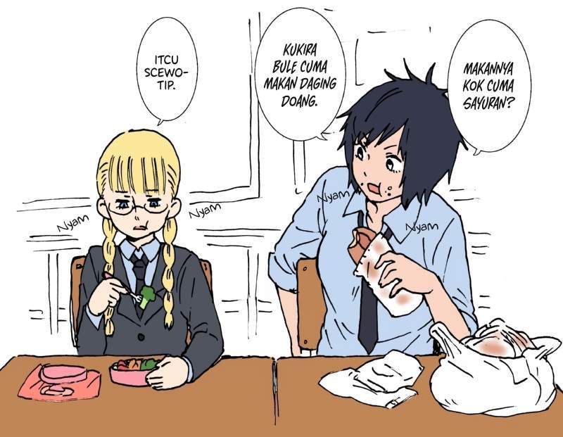 Gaijin-chan to Mushinkei Boyish-chan Chapter 0.1 - halaman 3