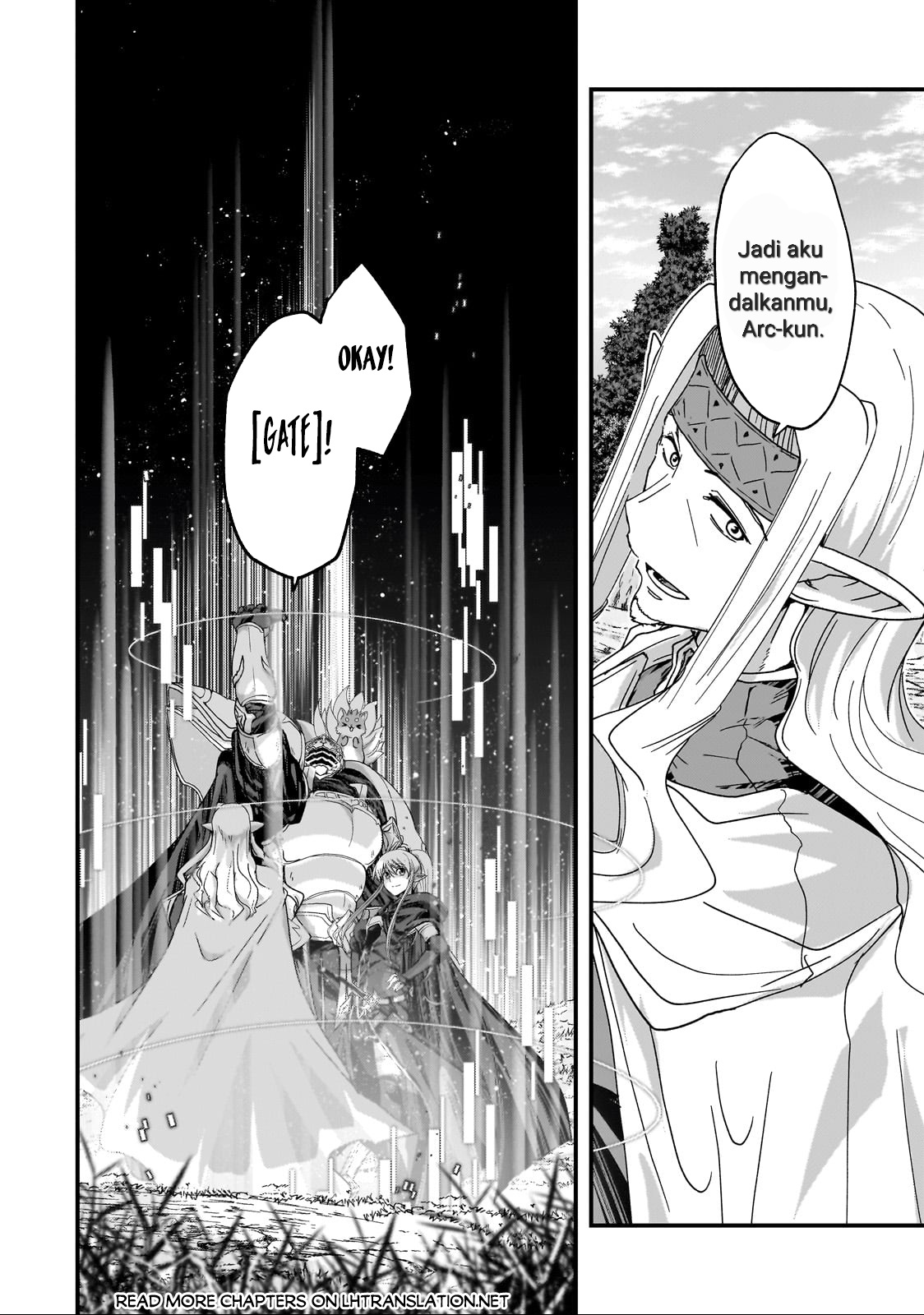Gaikotsu Kishi-sama, Tadaima Isekai e Odekakechuu Chapter 60.1 - halaman 11