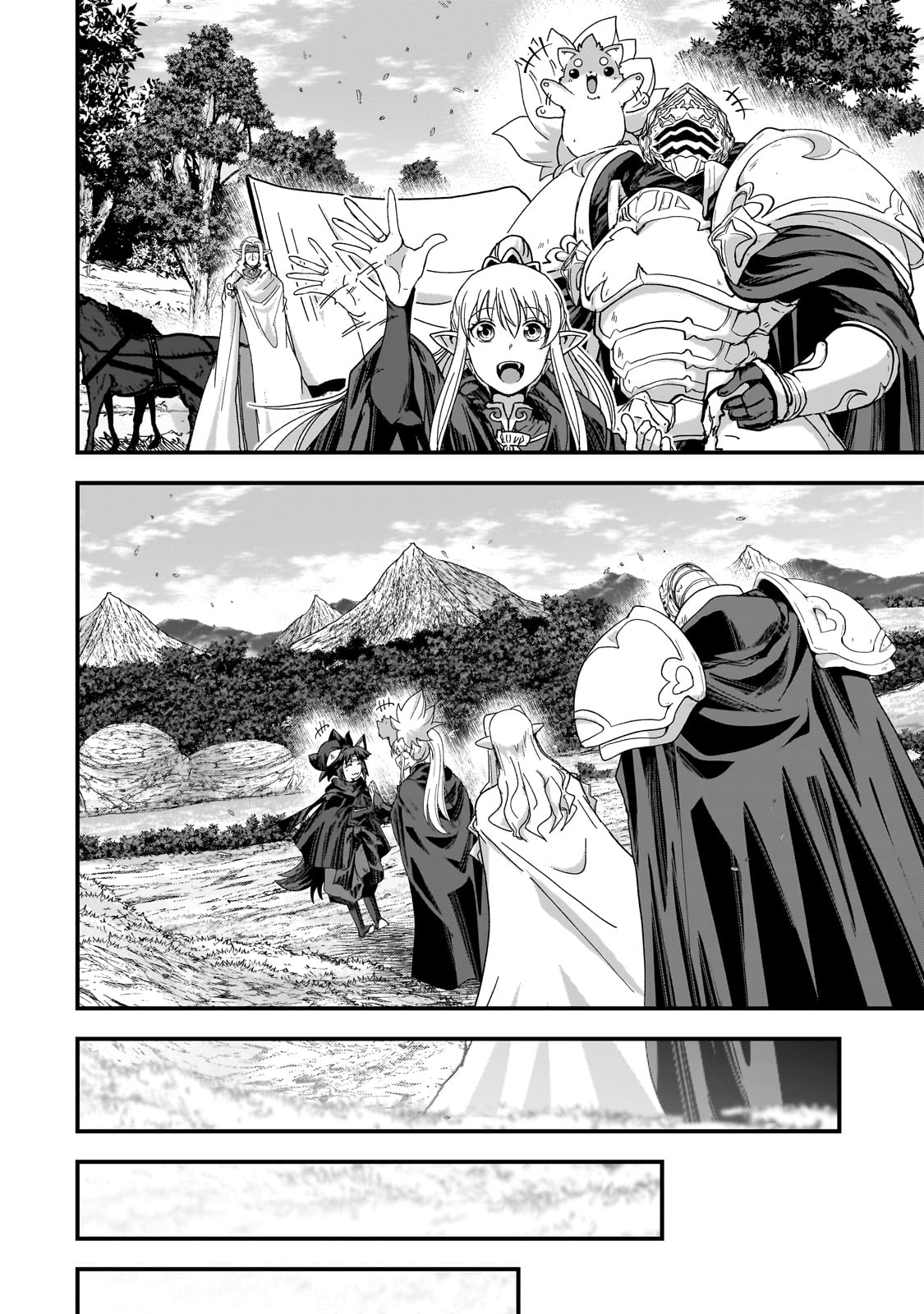 Gaikotsu Kishi-sama, Tadaima Isekai e Odekakechuu Chapter 60.1 - halaman 13
