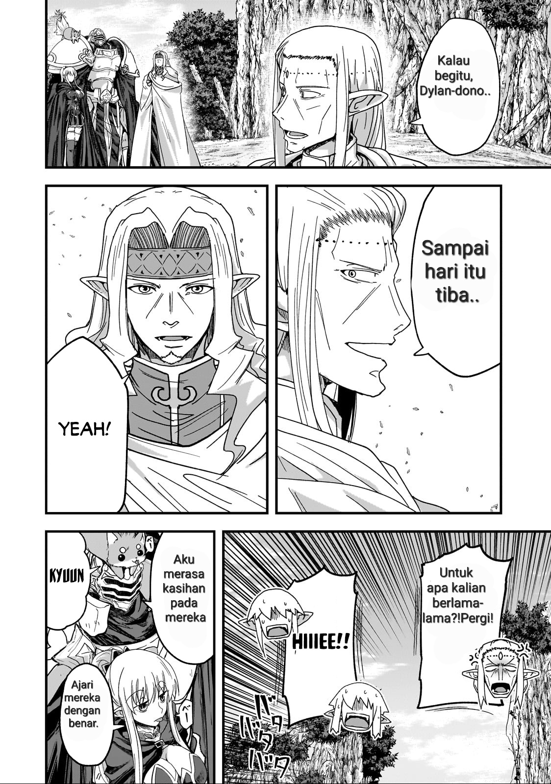 Gaikotsu Kishi-sama, Tadaima Isekai e Odekakechuu Chapter 60.1 - halaman 5
