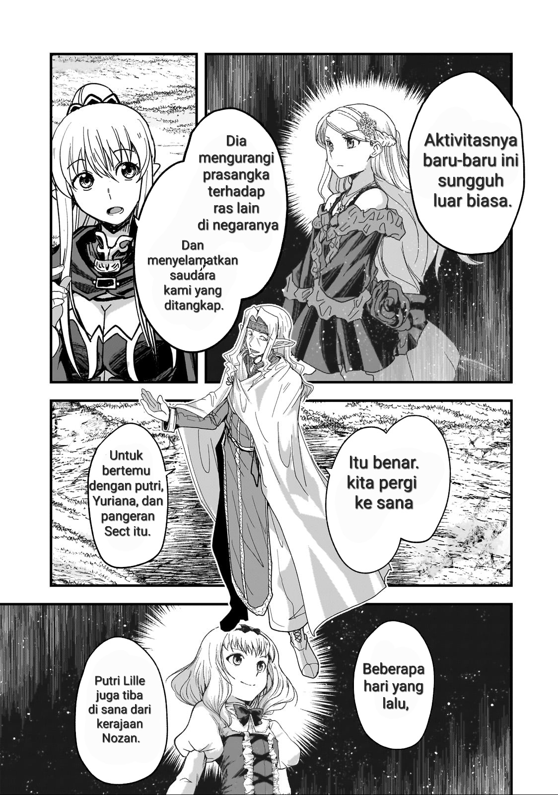 Gaikotsu Kishi-sama, Tadaima Isekai e Odekakechuu Chapter 60.1 - halaman 8