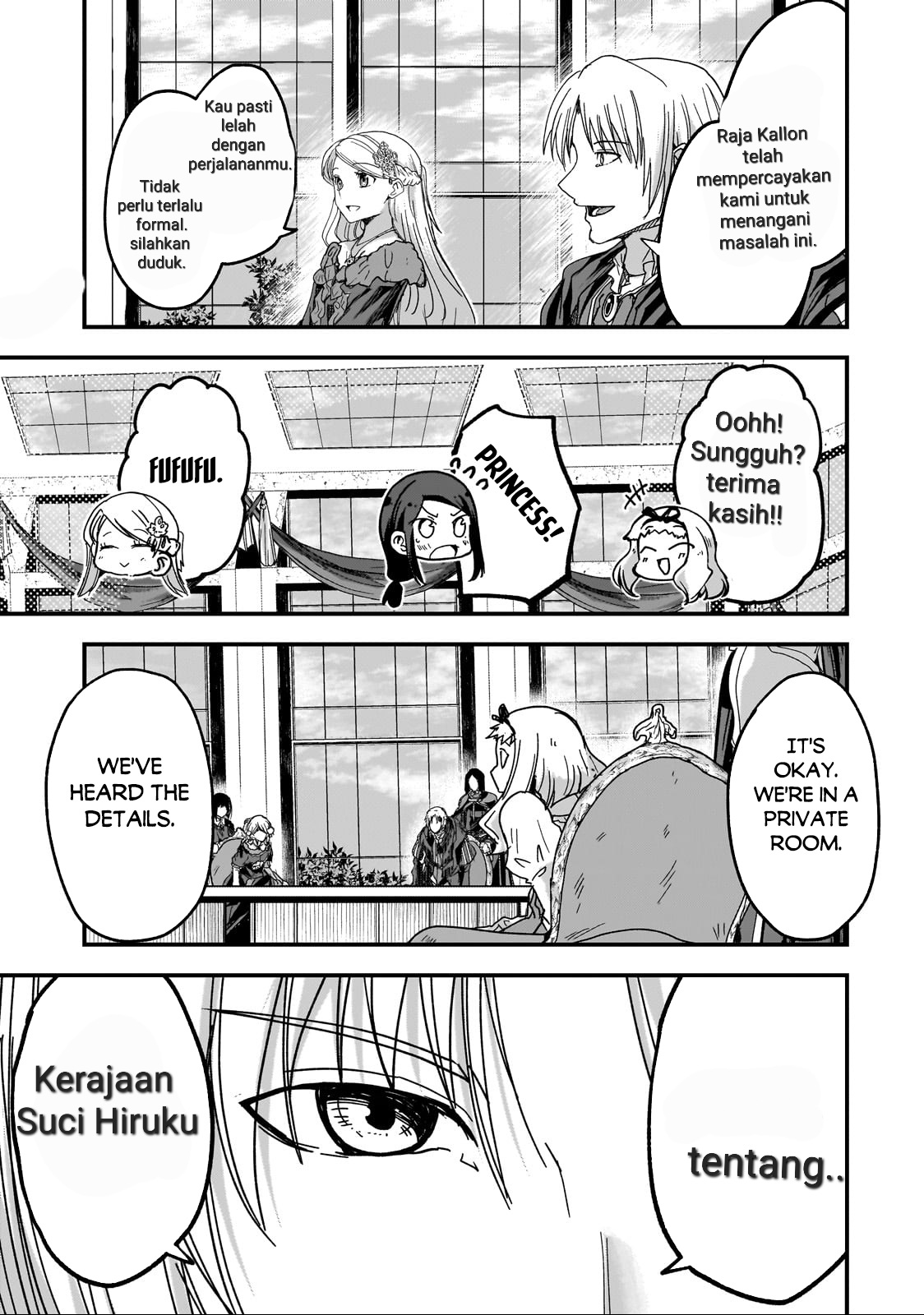 Gaikotsu Kishi-sama, Tadaima Isekai e Odekakechuu Chapter 60.2 - halaman 3