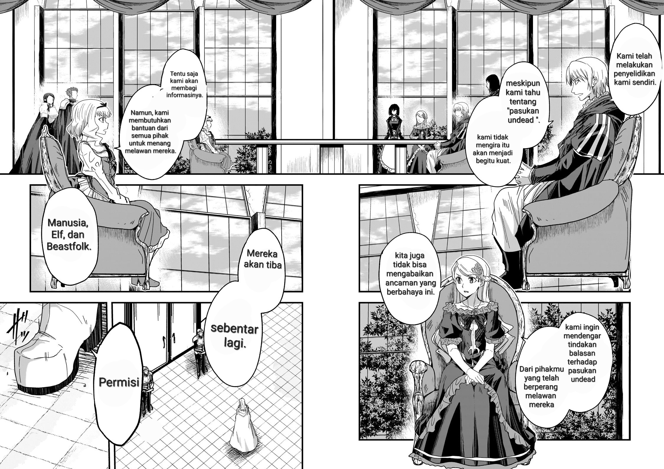 Gaikotsu Kishi-sama, Tadaima Isekai e Odekakechuu Chapter 60.2 - halaman 4