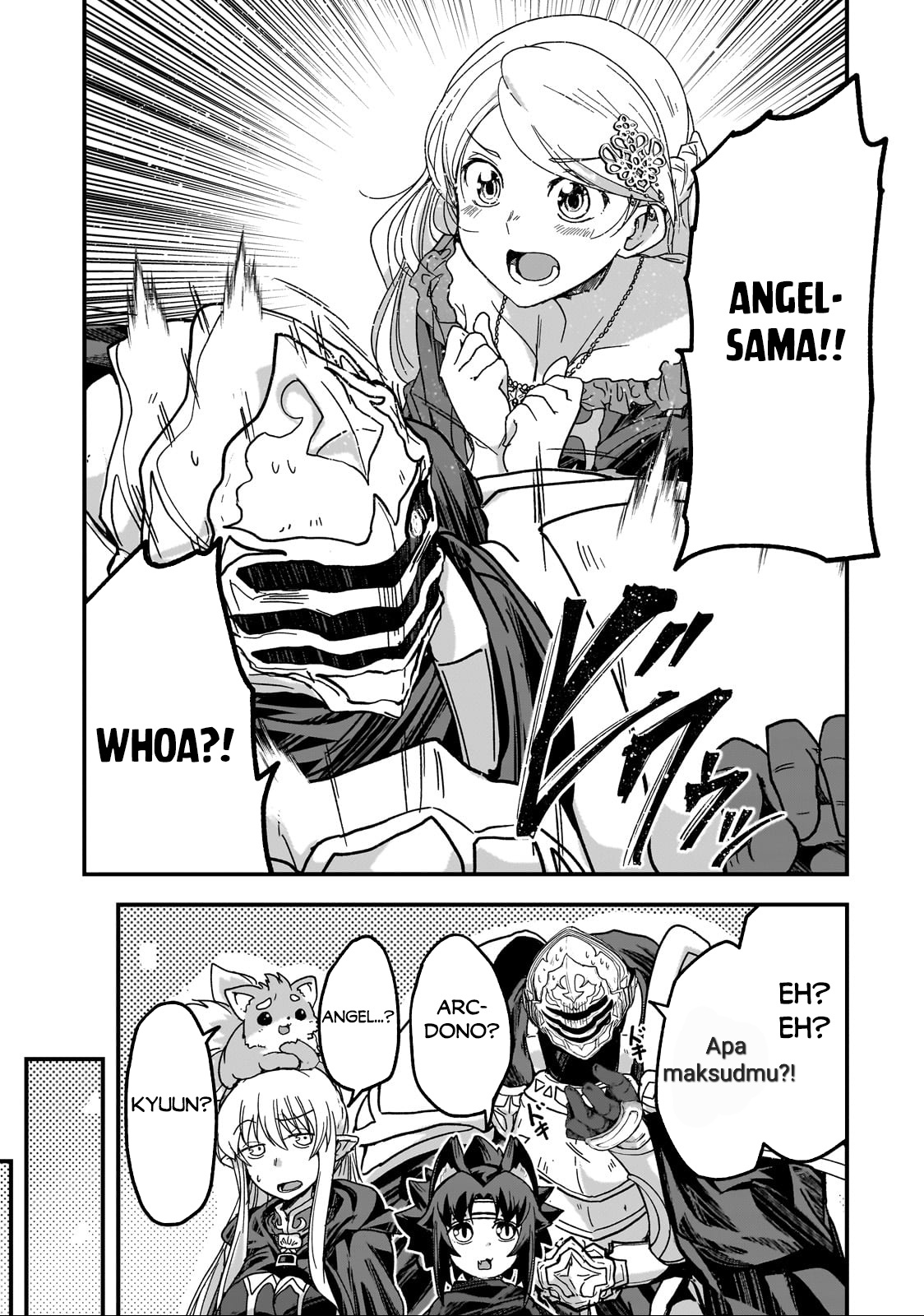 Gaikotsu Kishi-sama, Tadaima Isekai e Odekakechuu Chapter 60.2 - halaman 8