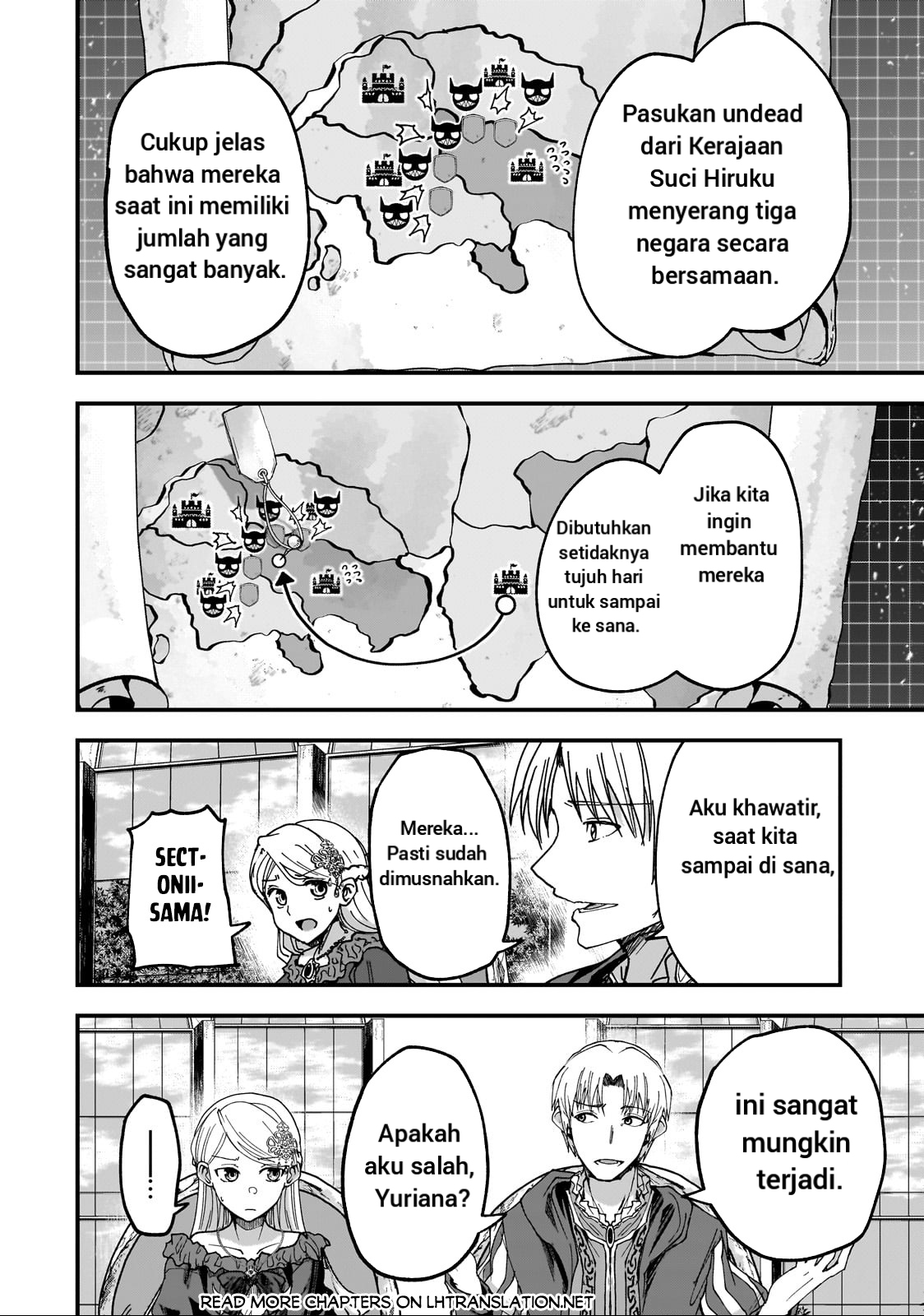 Gaikotsu Kishi-sama, Tadaima Isekai e Odekakechuu Chapter 61.1 - halaman 14