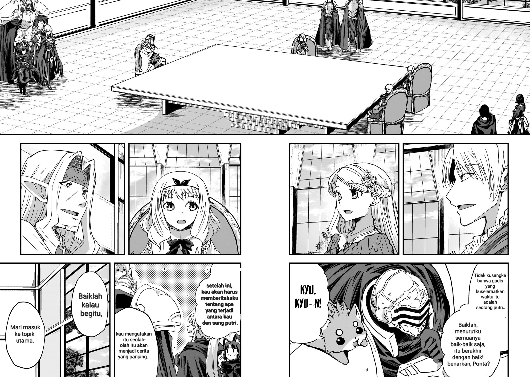 Gaikotsu Kishi-sama, Tadaima Isekai e Odekakechuu Chapter 61.1 - halaman 5