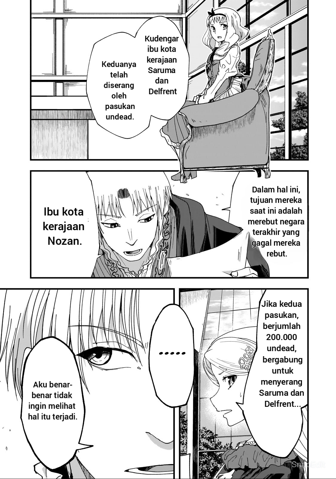Gaikotsu Kishi-sama, Tadaima Isekai e Odekakechuu Chapter 61.1 - halaman 7