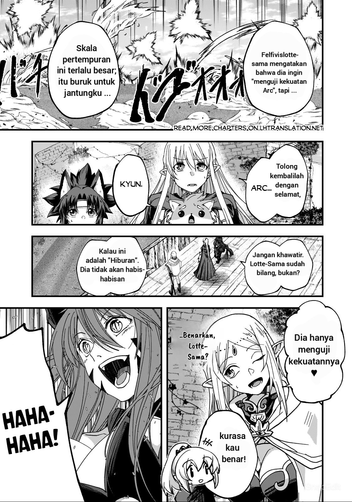 Gaikotsu Kishi-sama, Tadaima Isekai e Odekakechuu Chapter 64.2 - halaman 10