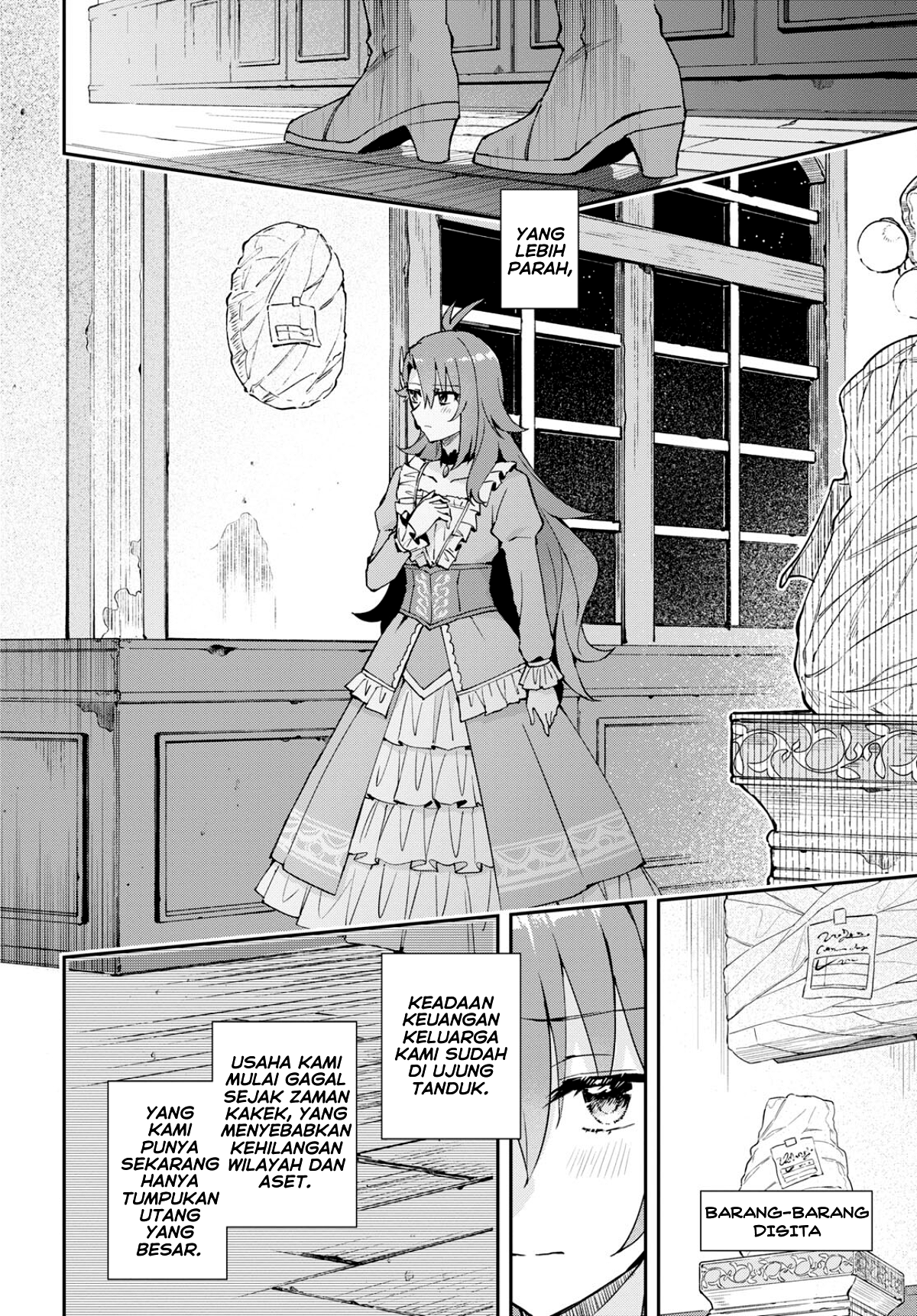Gakeppuchi Reijou wa Kurokishi-sama wo Horesasetai! Chapter 1 - halaman 6
