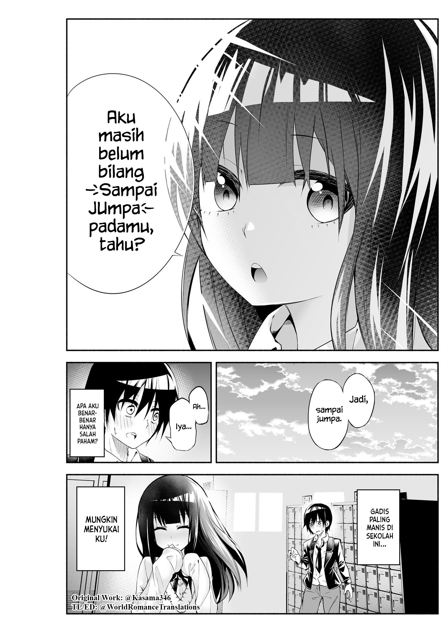 Gakkou Ichi Kawaii Onna no Ko ga Ore no Koto Suki Kamo Shirenai Chapter 1 - halaman 5