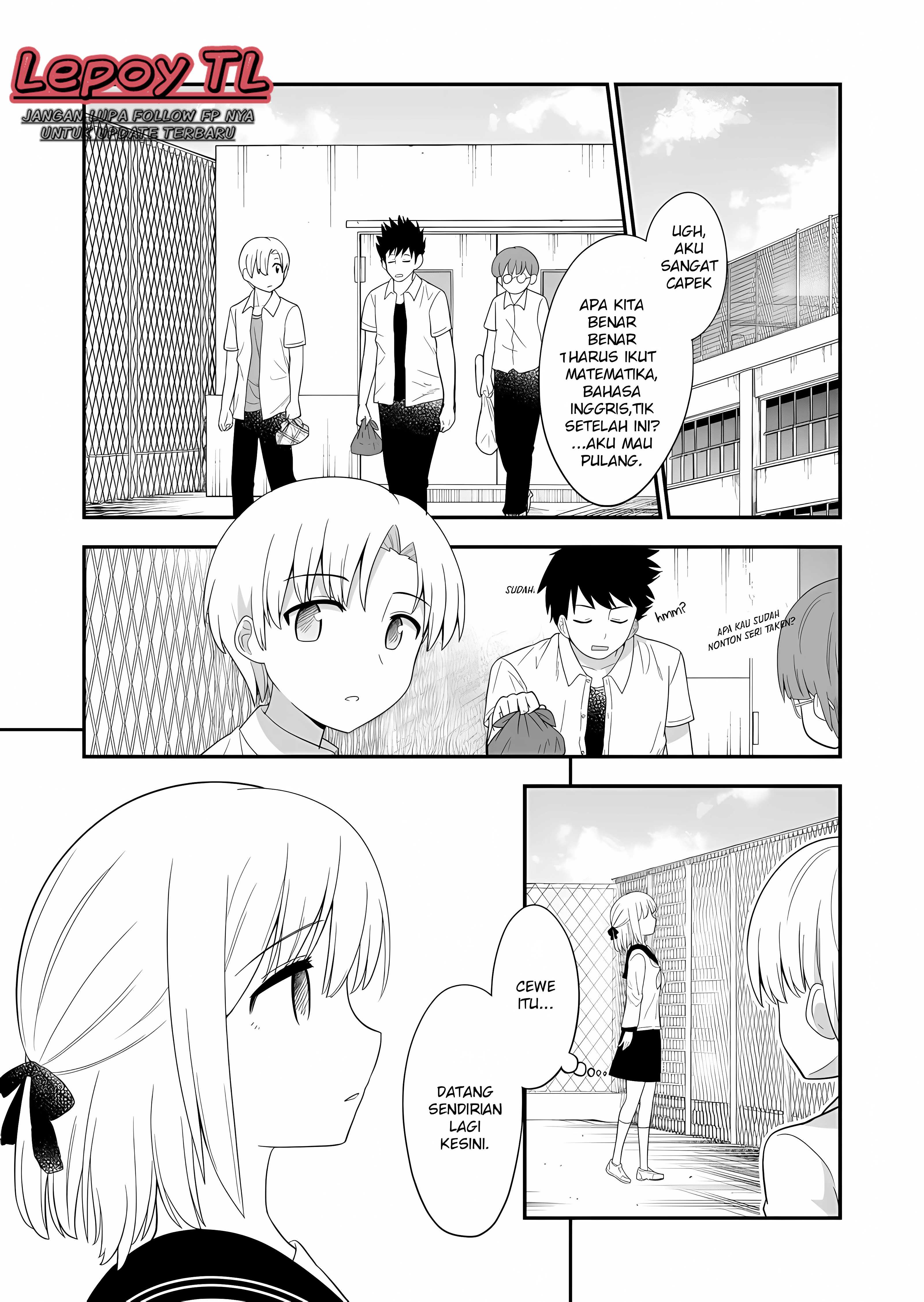 Gakkou no Okujou ni Sumu Kappuru no Hanashi Chapter 6 - halaman 1