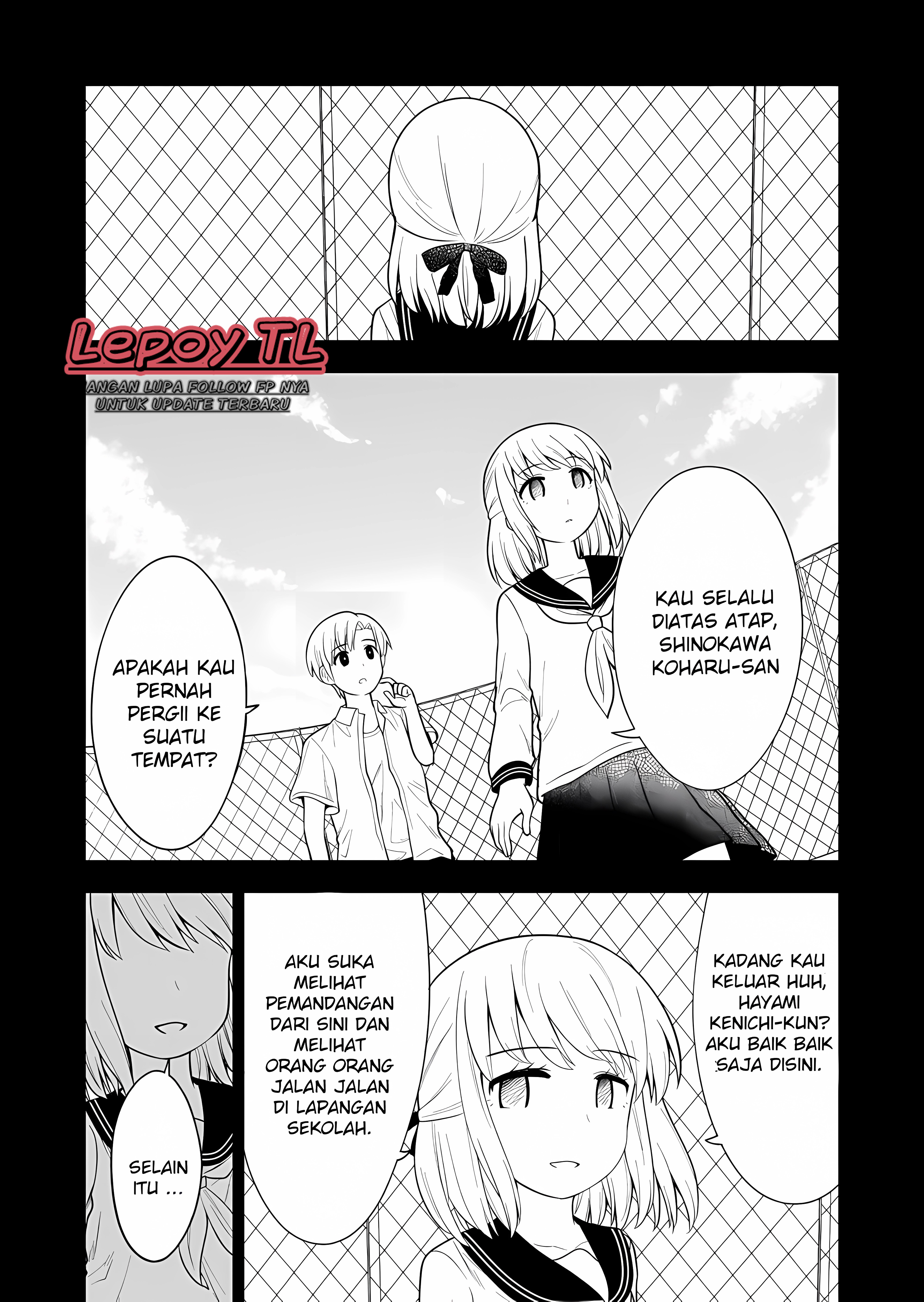 Gakkou no Okujou ni Sumu Kappuru no Hanashi Chapter 7 - halaman 1