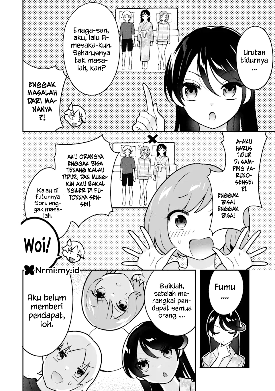 Gakuen 1 no Bishoujo wa xx Eshi no Ore ni Horeteiru!? Chapter 7 - halaman 10