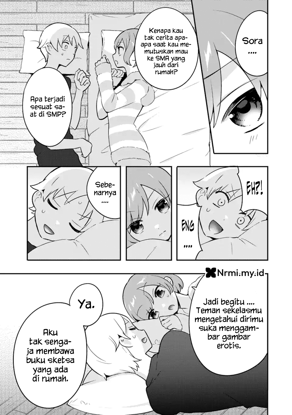Gakuen 1 no Bishoujo wa xx Eshi no Ore ni Horeteiru!? Chapter 7 - halaman 24