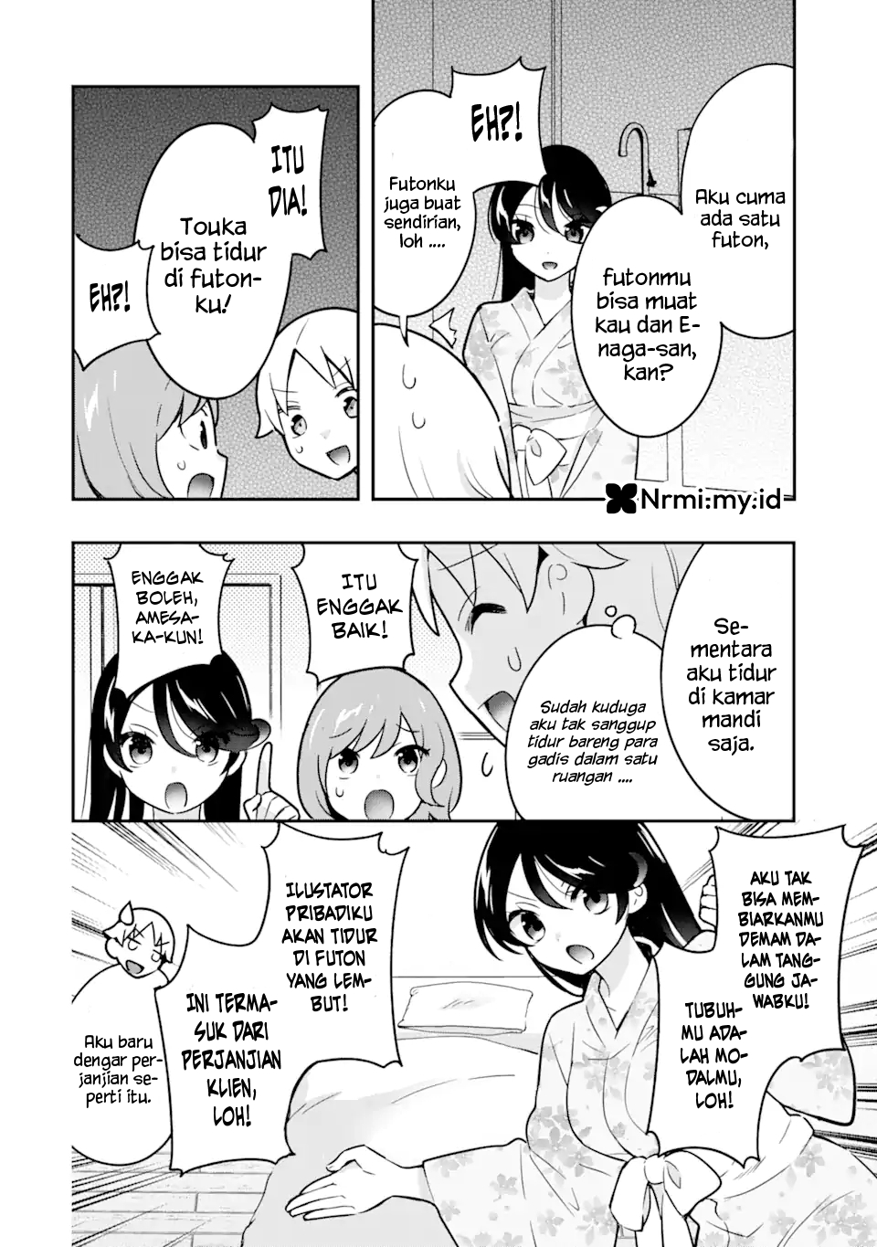 Gakuen 1 no Bishoujo wa xx Eshi no Ore ni Horeteiru!? Chapter 7 - halaman 8