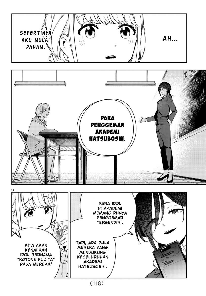 Gakuen Idolm@ster Gold Rush Chapter 10 - halaman 14
