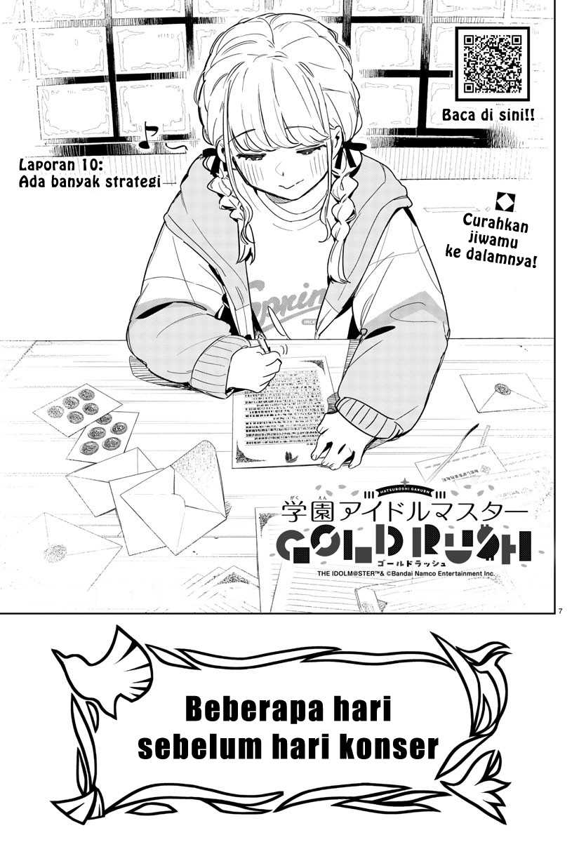 Gakuen Idolm@ster Gold Rush Chapter 10 - halaman 7