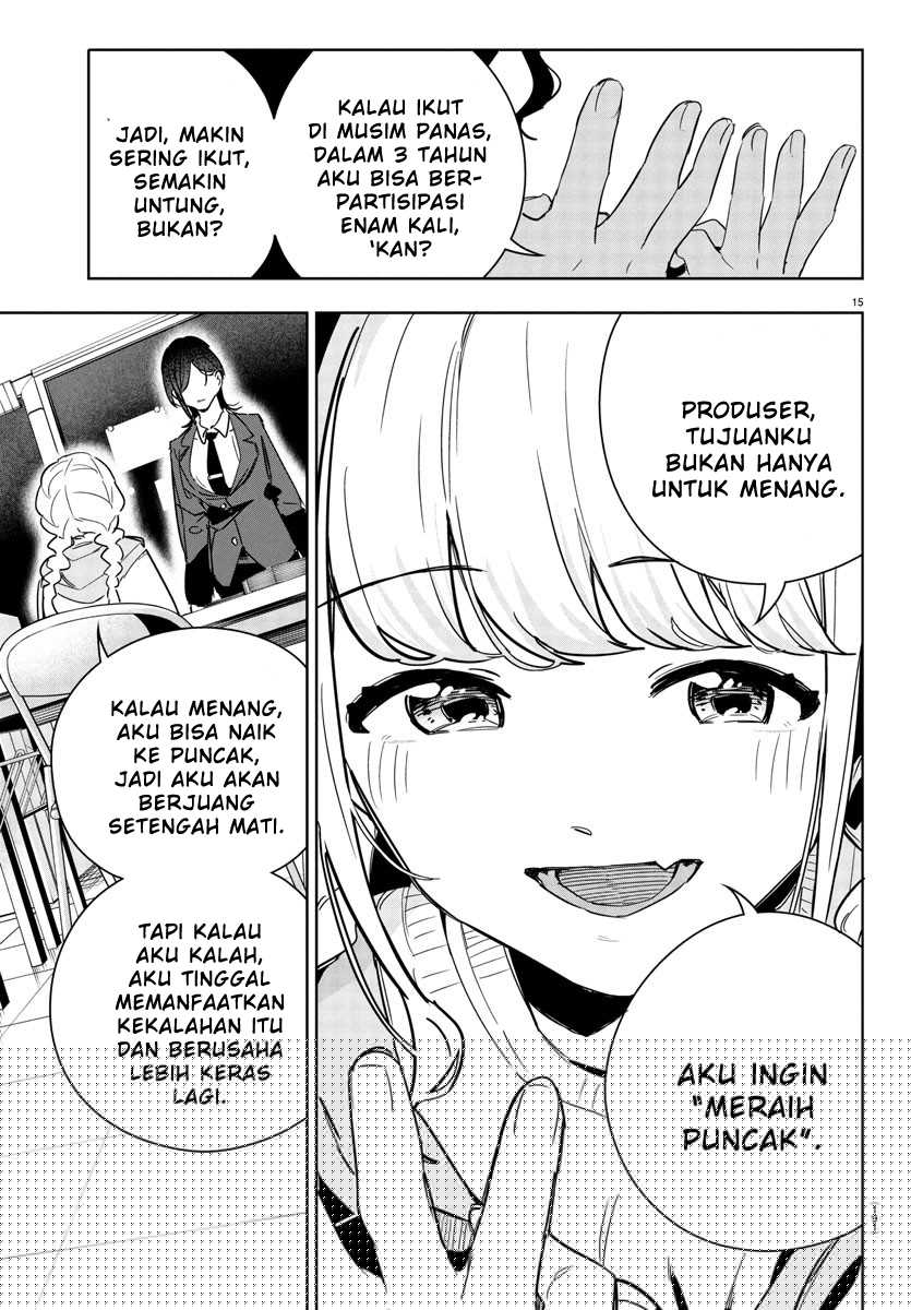 Gakuen Idolm@ster Gold Rush Chapter 20 - halaman 15