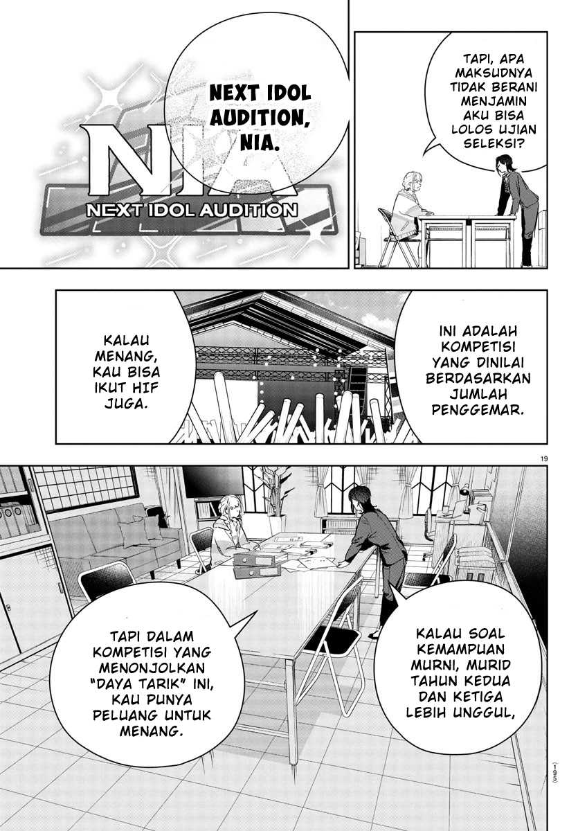 Gakuen Idolm@ster Gold Rush Chapter 20 - halaman 19