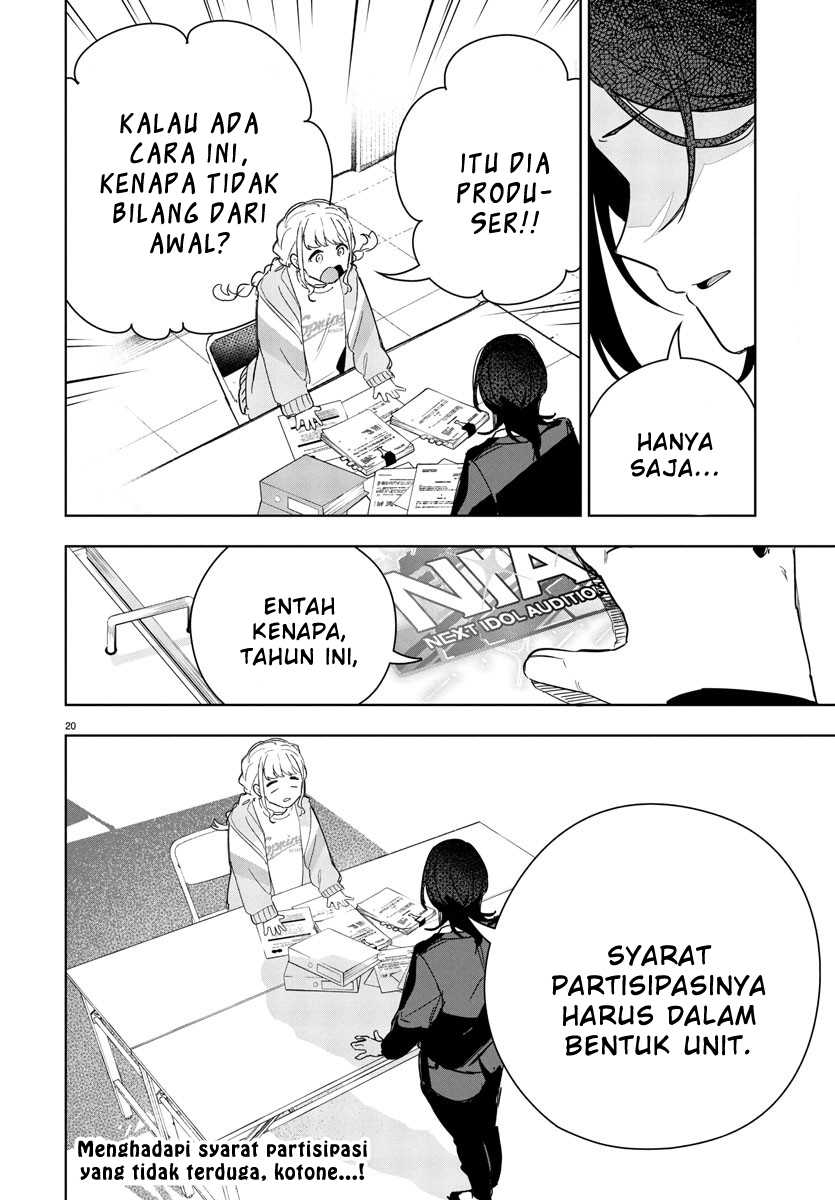 Gakuen Idolm@ster Gold Rush Chapter 20 - halaman 20