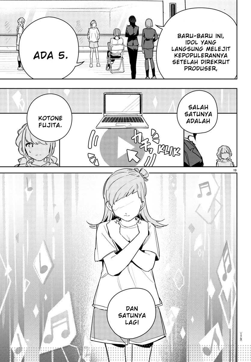 Gakuen Idolm@ster Gold Rush Chapter 21 - halaman 19