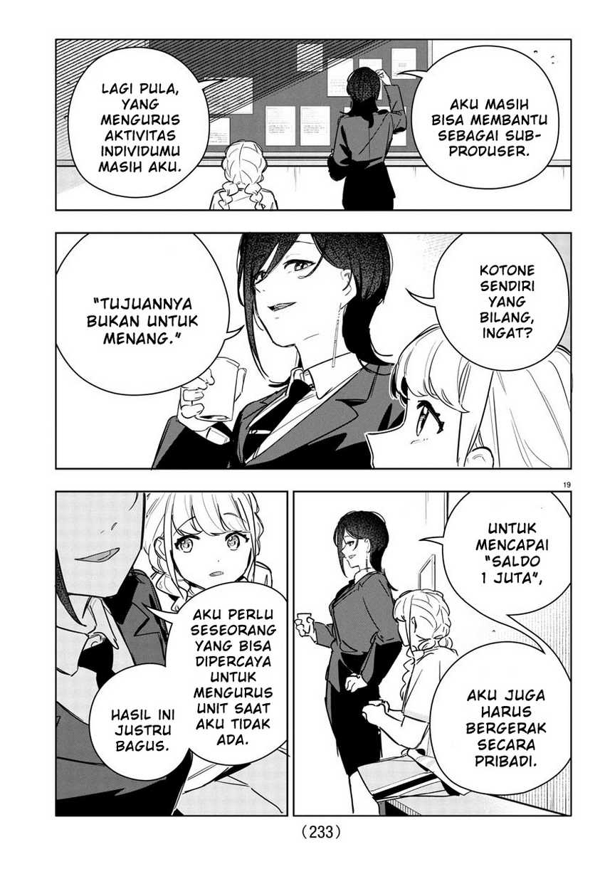 Gakuen Idolm@ster Gold Rush Chapter 22 - halaman 19