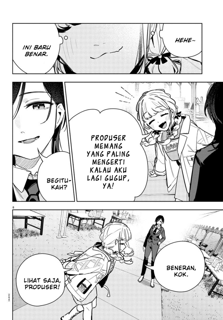 Gakuen Idolm@ster Gold Rush Chapter 27 - halaman 8
