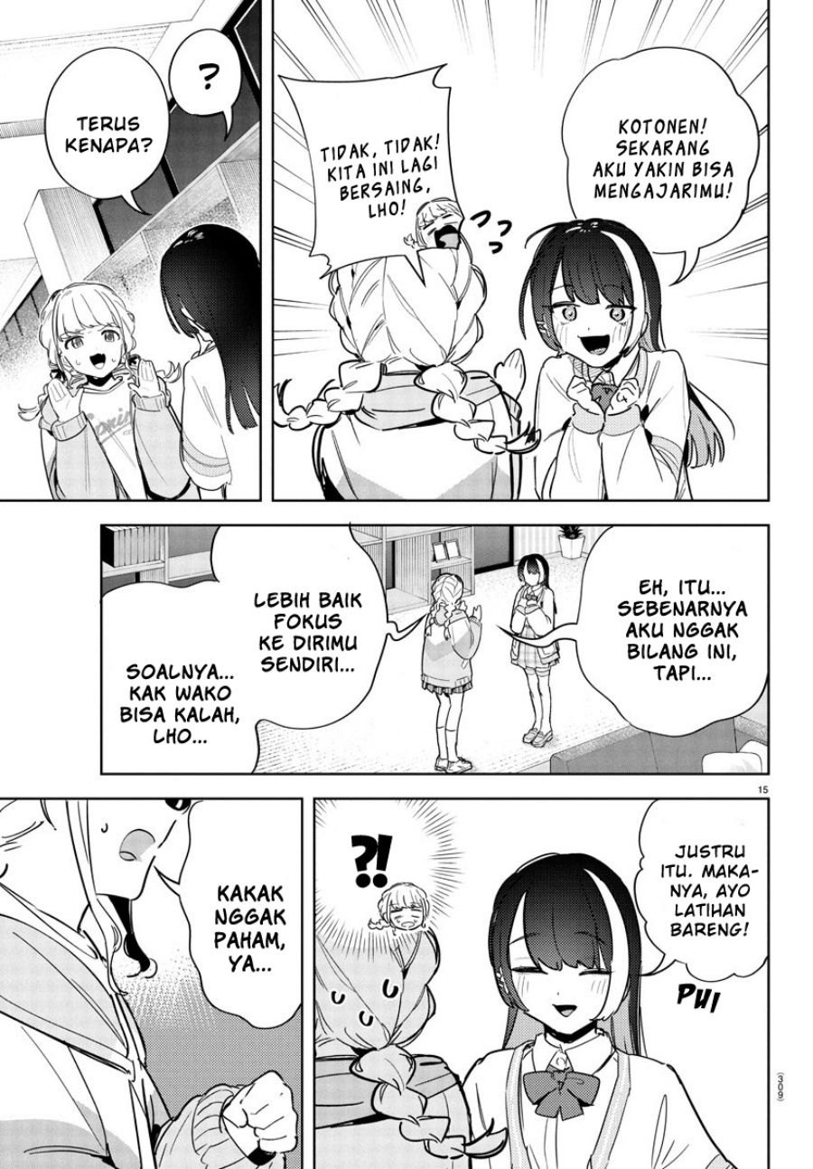 Gakuen Idolm@ster Gold Rush Chapter 28 - halaman 15