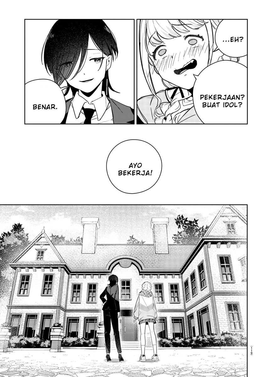 Gakuen Idolm@ster Gold Rush Chapter 3 - halaman 19