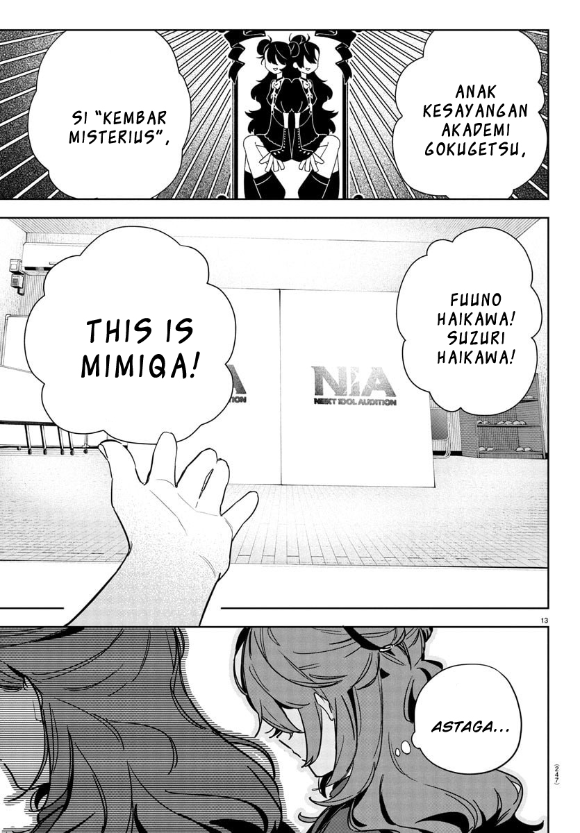 Gakuen Idolm@ster Gold Rush Chapter 34 - halaman 13