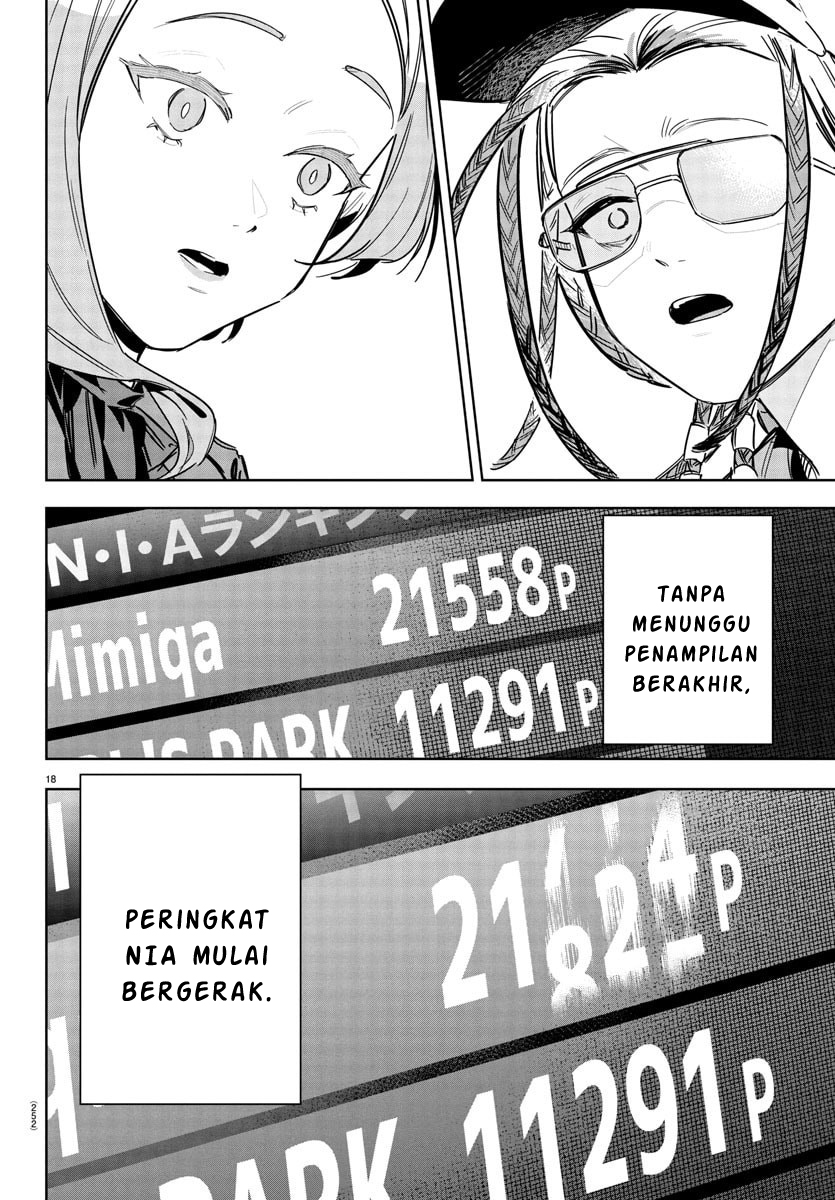 Gakuen Idolm@ster Gold Rush Chapter 34 - halaman 17