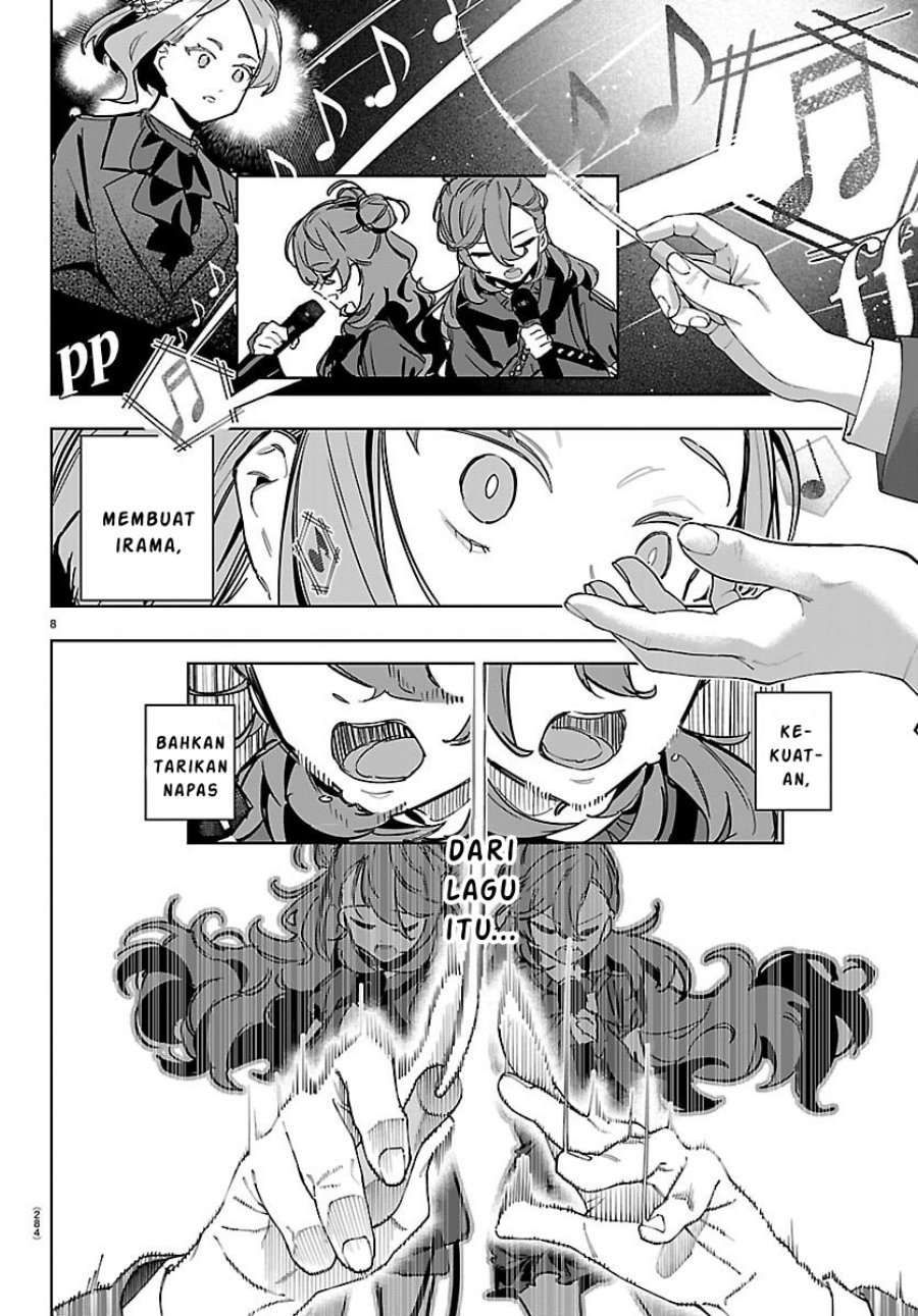 Gakuen Idolm@ster Gold Rush Chapter 35 - halaman 8