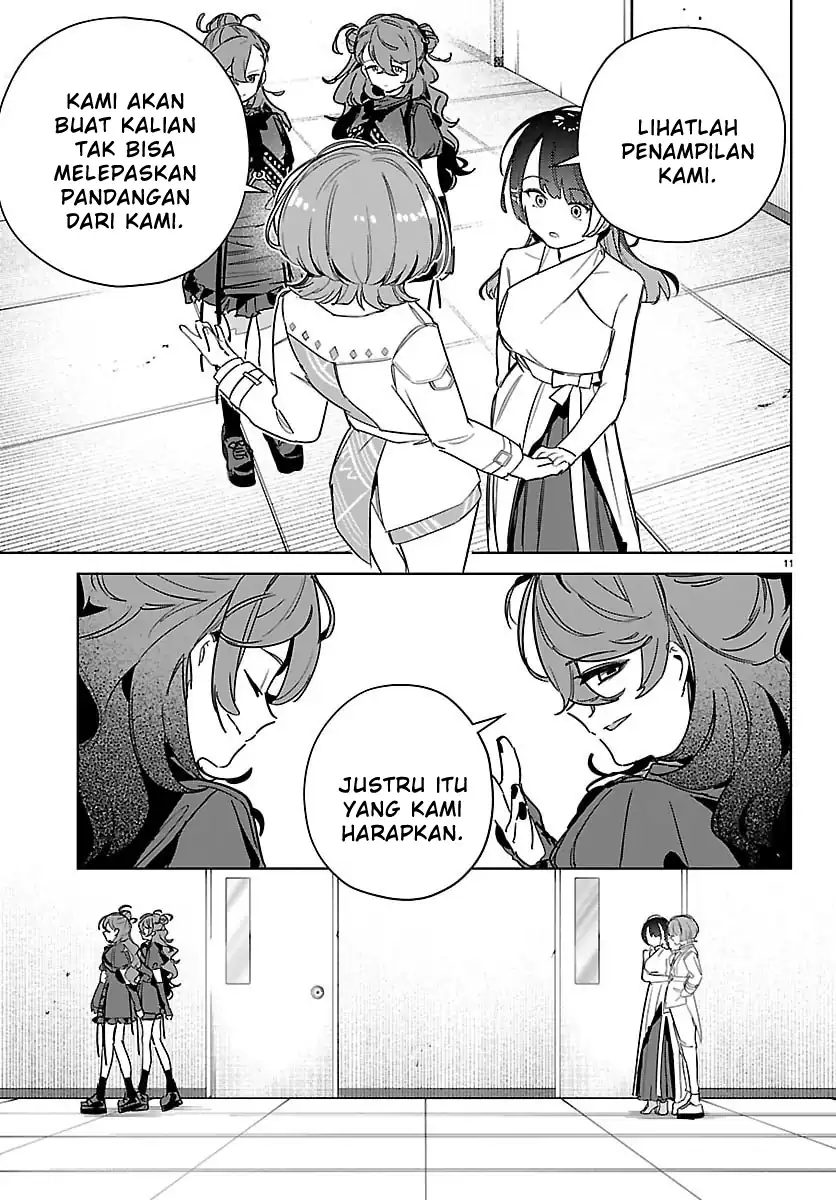 Gakuen Idolm@ster Gold Rush Chapter 36 - halaman 11