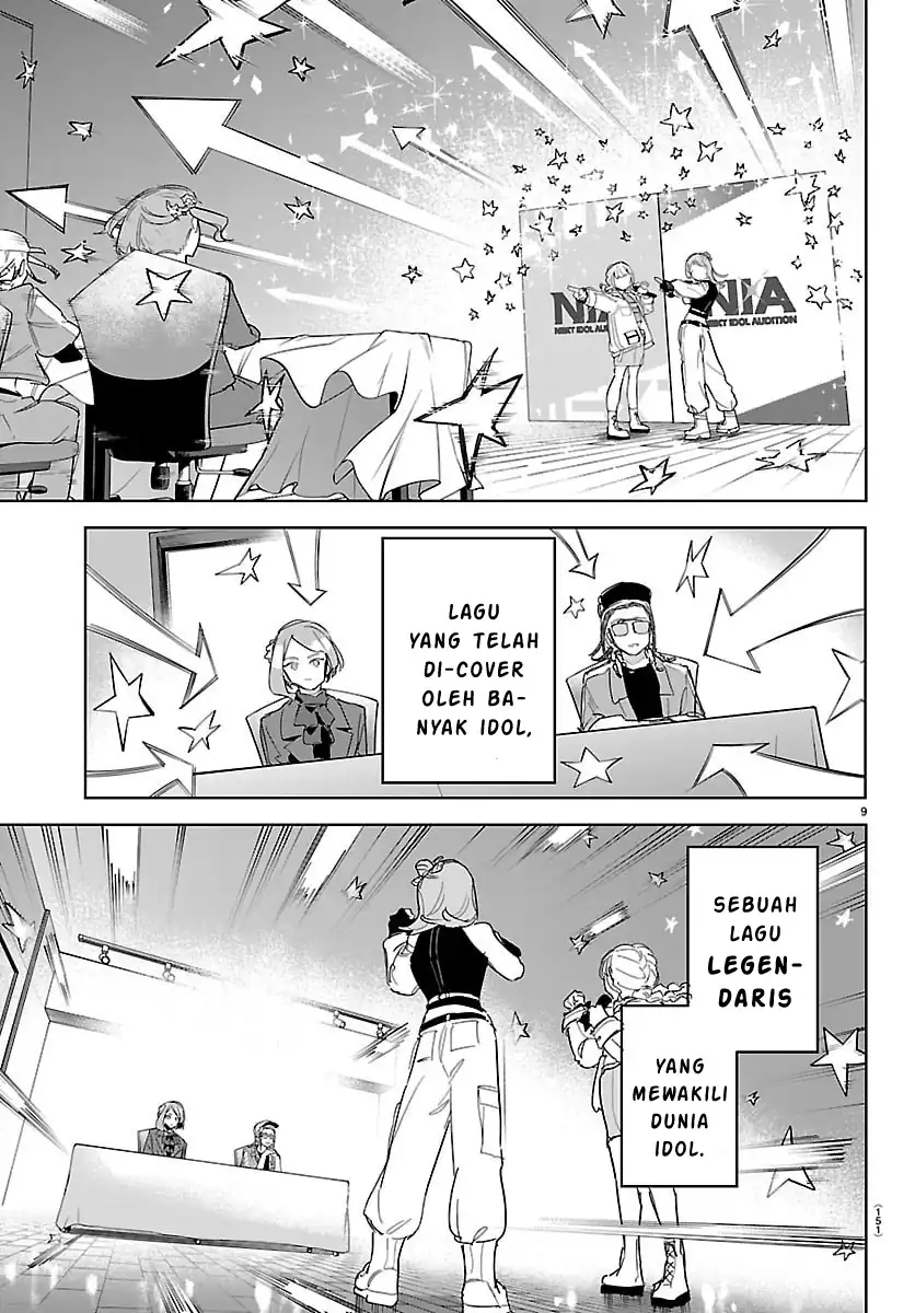 Gakuen Idolm@ster Gold Rush Chapter 42 - halaman 10