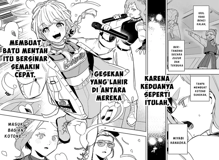 Gakuen Idolm@ster Gold Rush Chapter 44 - halaman 11