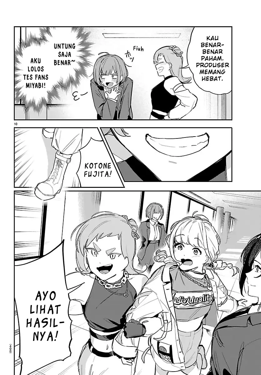 Gakuen Idolm@ster Gold Rush Chapter 47 - halaman 9