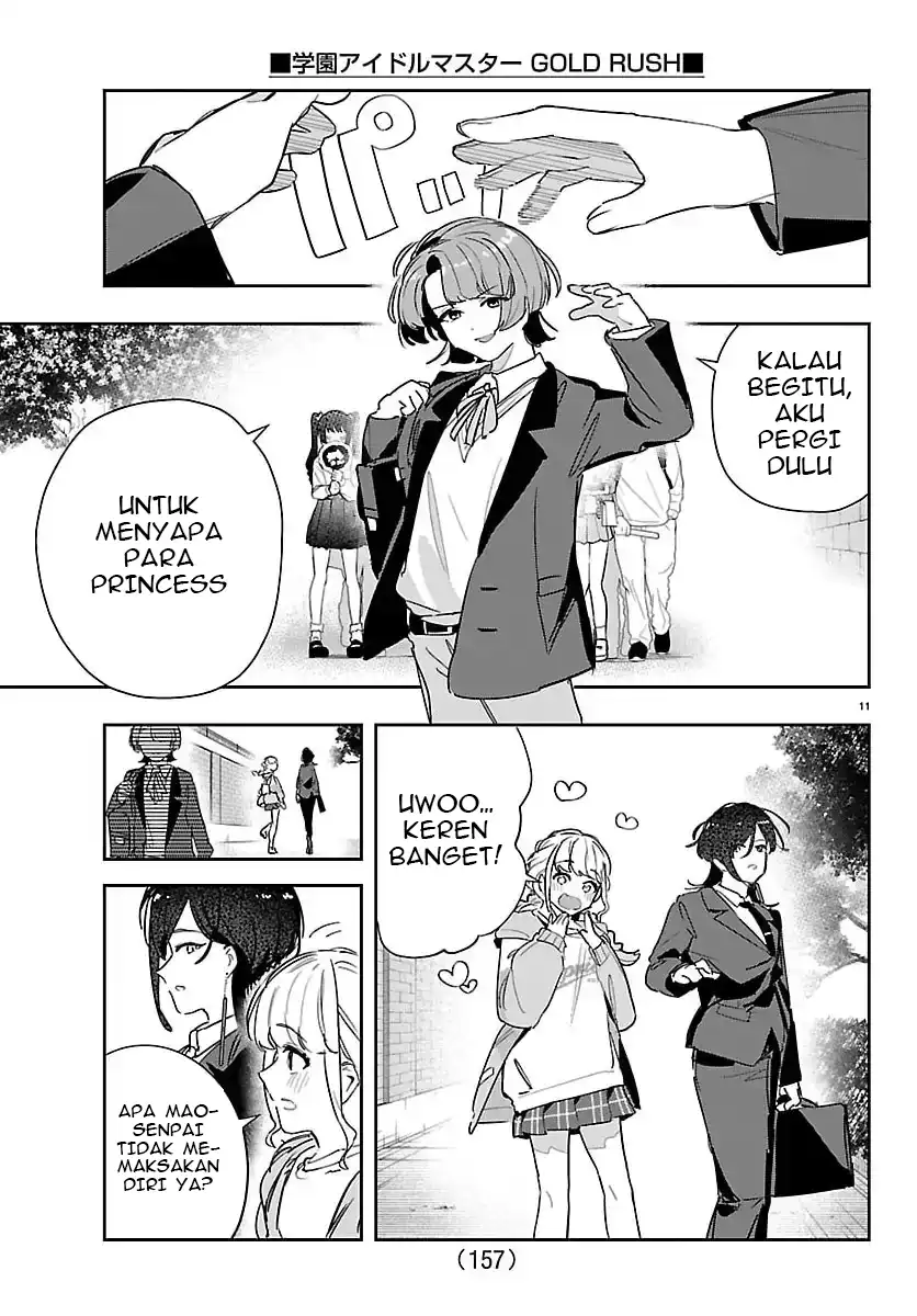 Gakuen Idolm@ster Gold Rush Chapter 50 - halaman 12