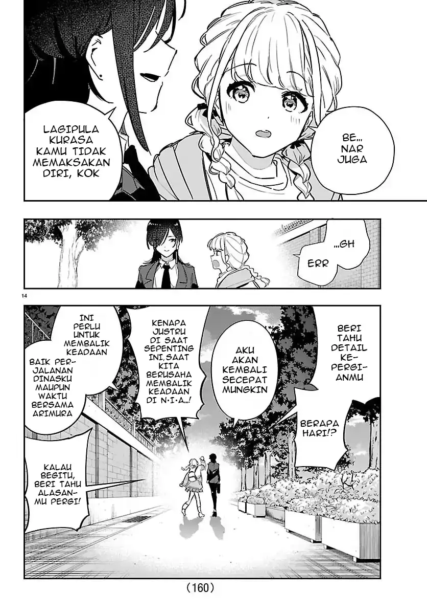 Gakuen Idolm@ster Gold Rush Chapter 50 - halaman 15