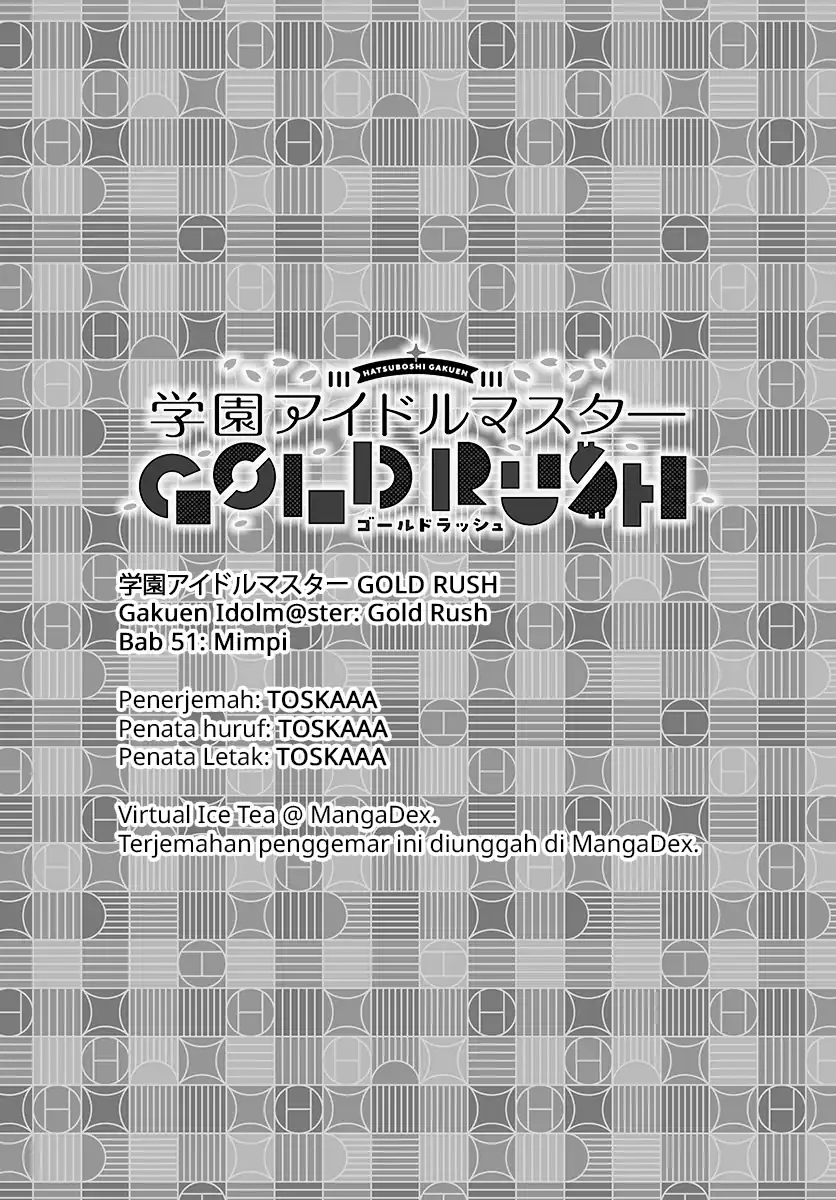 Gakuen Idolm@ster Gold Rush Chapter 51 - halaman 21
