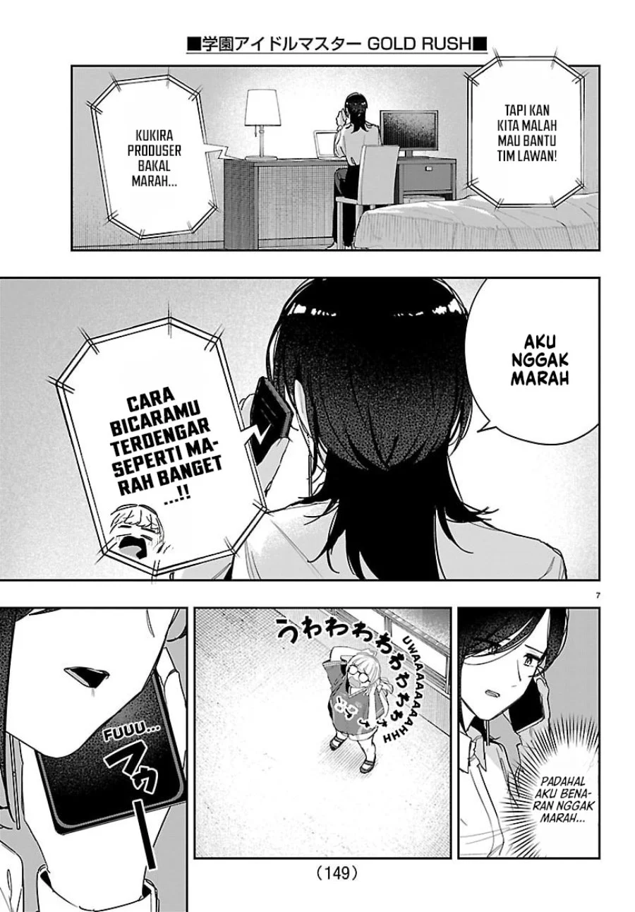 Gakuen Idolm@ster Gold Rush Chapter 56 - halaman 8
