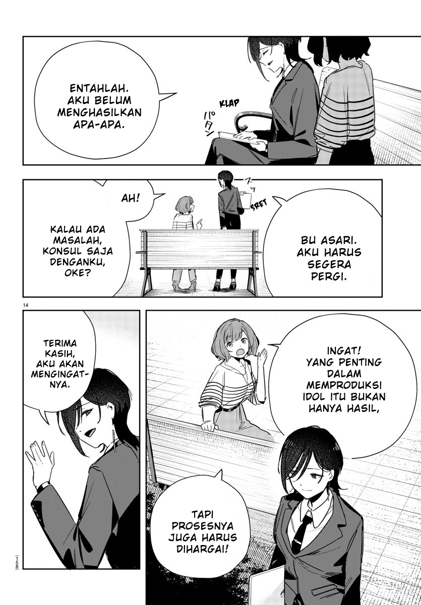 Gakuen Idolm@ster Gold Rush Chapter 8 - halaman 14