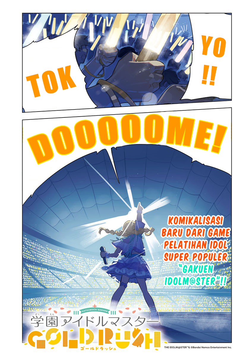 Gakuen Idolmaster: Gold Rush Chapter 1 - halaman 2
