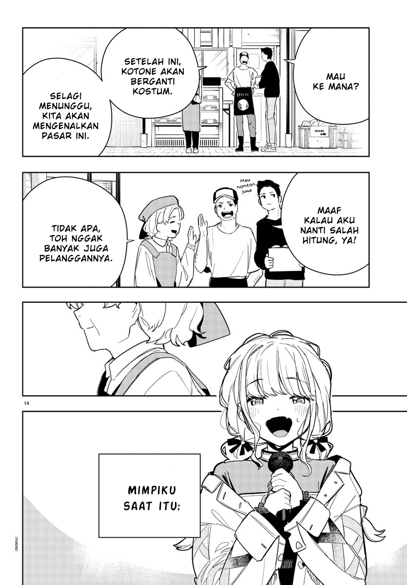Gakuen Idolmaster: Gold Rush Chapter 13 - halaman 14