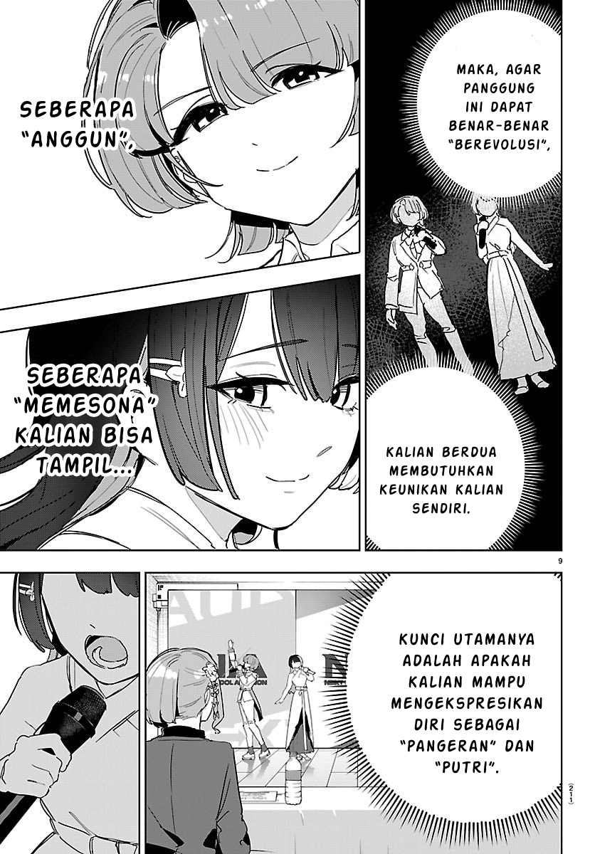 Gakuen Idolmaster: Gold Rush Chapter 39 - halaman 8
