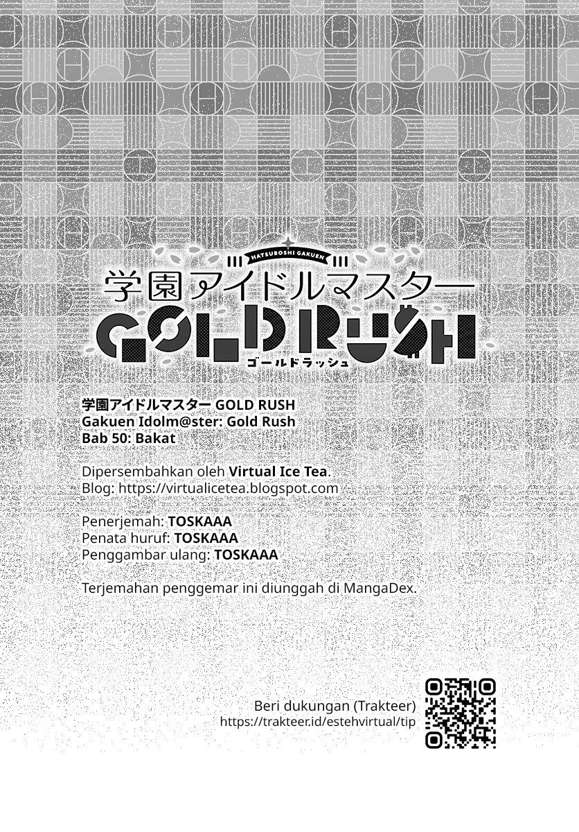 Gakuen Idolmaster: Gold Rush Chapter 50 - halaman 22