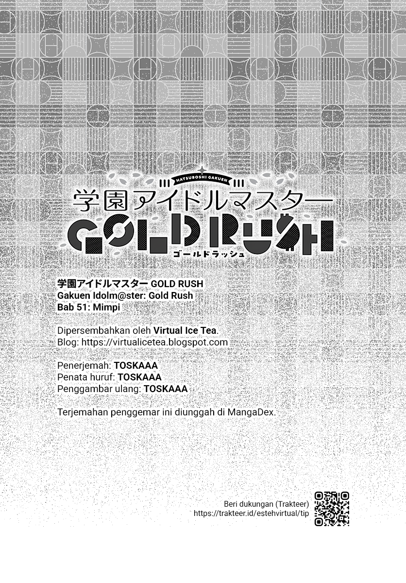 Gakuen Idolmaster: Gold Rush Chapter 51 - halaman 23